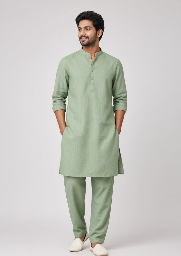 Kurta Pyjama Set — Cotton